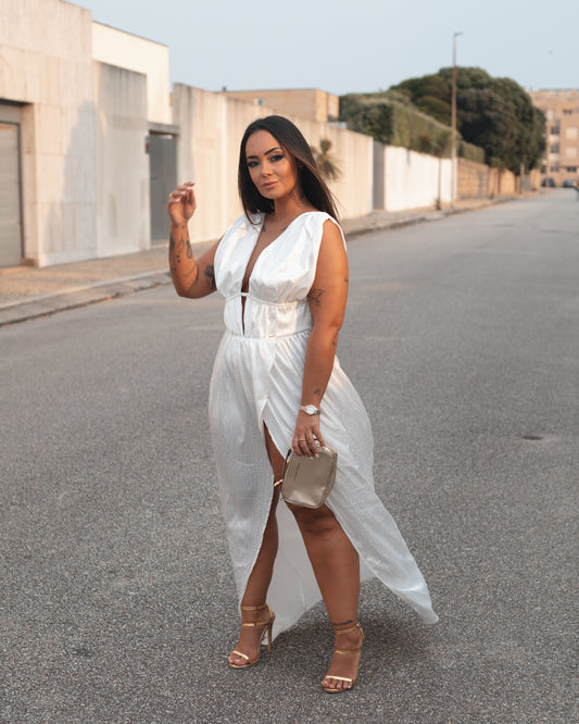 Vestido Tropea branco